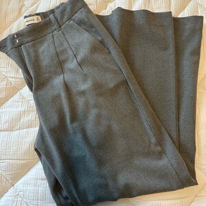 Abercrombie  Gray Women's Trousers. Super cozy material. Great for work!
